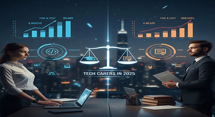Value of Microcredentials vs Traditional Degrees for Tech Careers in 2025